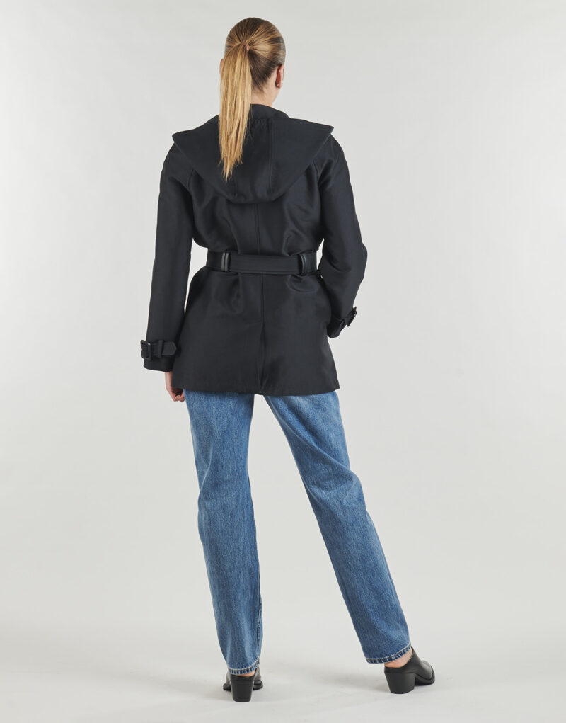 zanja Morgan Gabardina negra GALON para mujer - 4