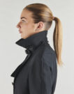 zanja Morgan Gabardina negra GALON para mujer - 5