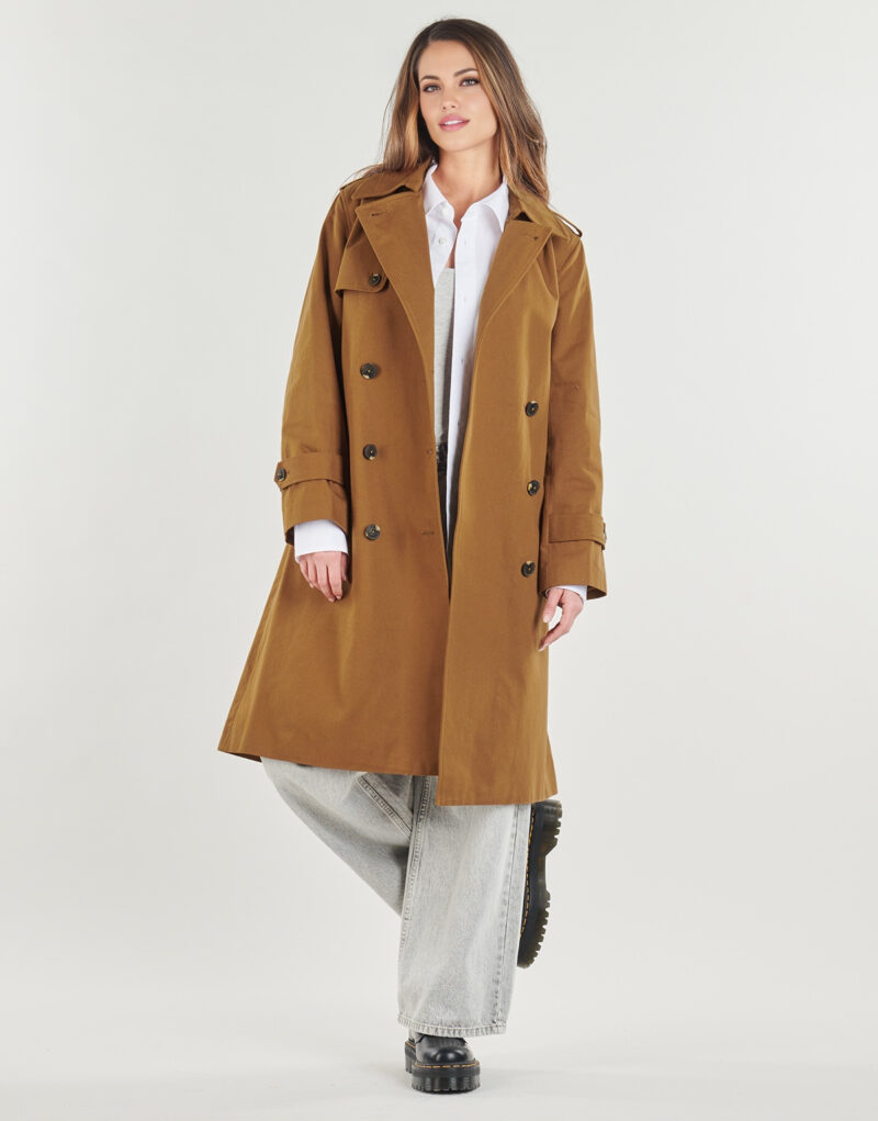 Trench Morgan GPRUNE Brown Trench Coat Women - 2