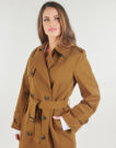 Trench Morgan GPRUNE Brown Trench Coat Women - 5