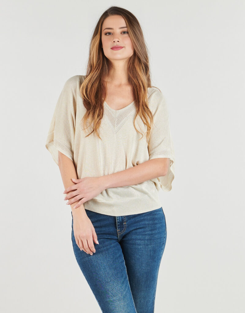 Pull  Morgan MCHRIS Beige Maglioni Donna - 2