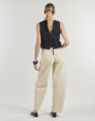 Jeans Mom JJXX JXFUJI BARREL MW COLOR Beige Jeans Mom Donna - 4