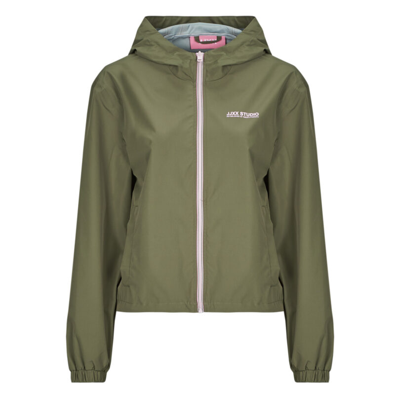 giacca a vento JJXX JXJADE LIGHT JACKET Kaki giacca a vento Donna - 1
