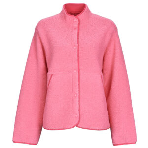 Sweatshirt JJXX JXVERA TEDDY JACKET Rose Sweatshirts Femme