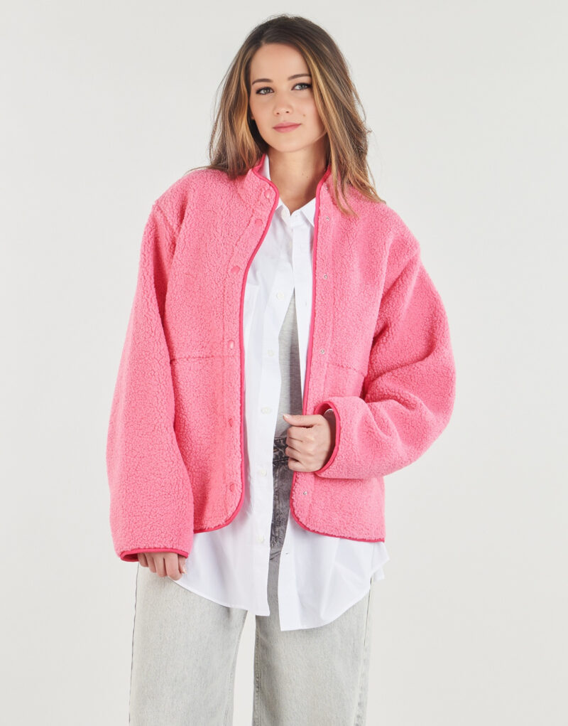 Felpa JJXX JXVERA TEDDY JACKET Rosa Felpe Donna - 2