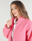 Felpa JJXX JXVERA TEDDY JACKET Rosa Felpe Donna - 5