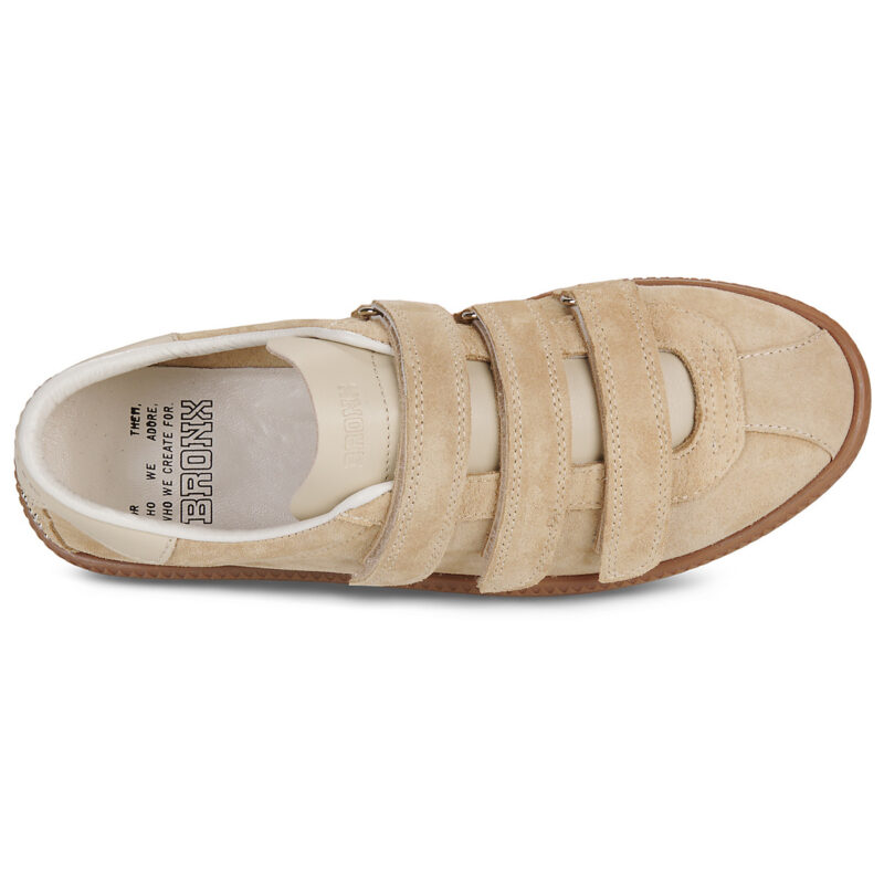 Bronx Bob-bie Beige Sneakers basse Donna - 6
