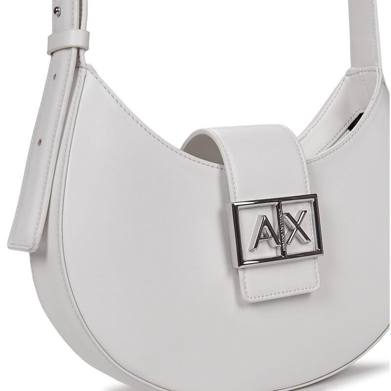 Armani Exchange XW002565 Wei&szlig;e Damen-Schultertasche - 4