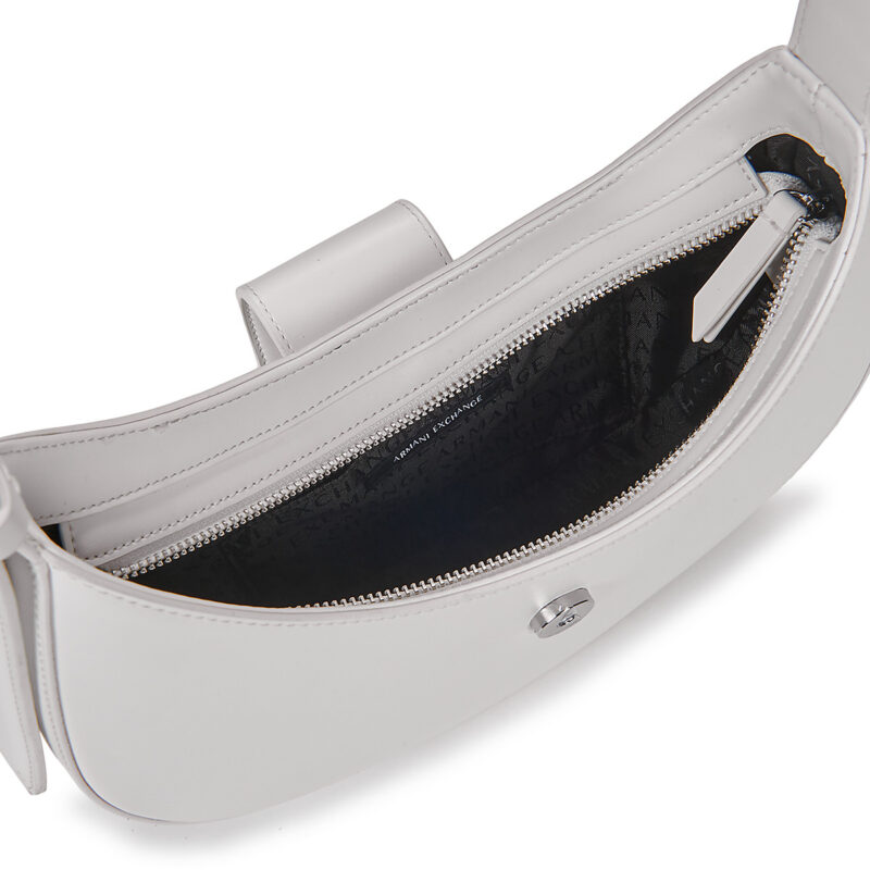 Armani Exchange XW002565 Wei&szlig;e Damen-Schultertasche - 5