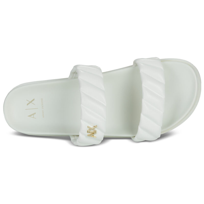 Armani Exchange  XW002574  Bianco -  Ciabatta Donna - 6