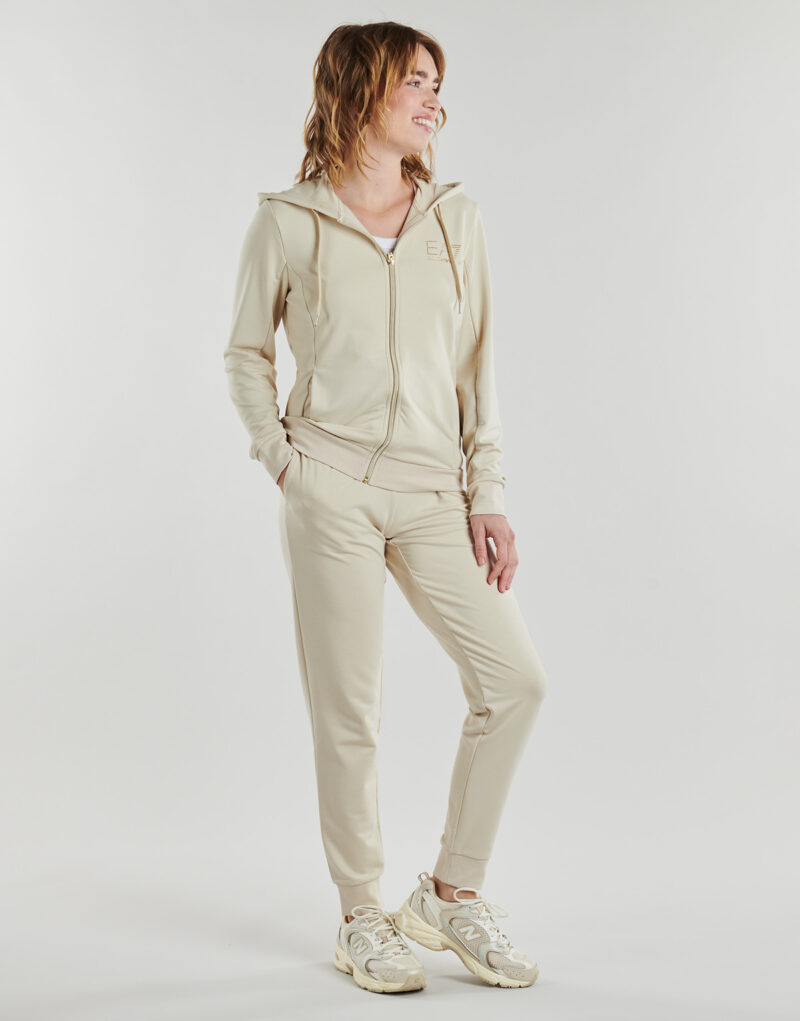 Tuta Emporio Armani EA7 TRAIN TRACKSUIT W HO FZ CH EVOLUTION Beige Tuta Donna - 3