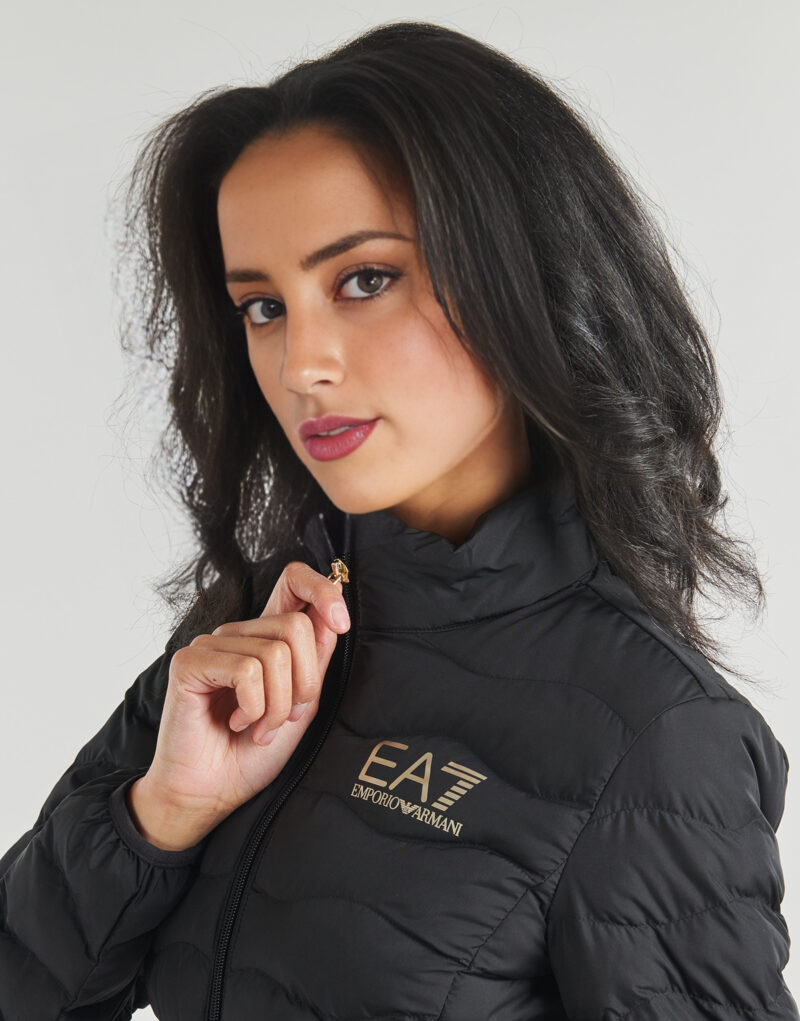 Piumino Emporio Armani EA7 CORE LADY JACKET Nero Piumini Donna - 5