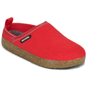 Giesswein  Wool Clog  Rosso -  Pantofole Donna