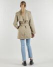 Trench JDY DYISADORA LIFE TRENCHCOAT Beige Trench Femme - 4