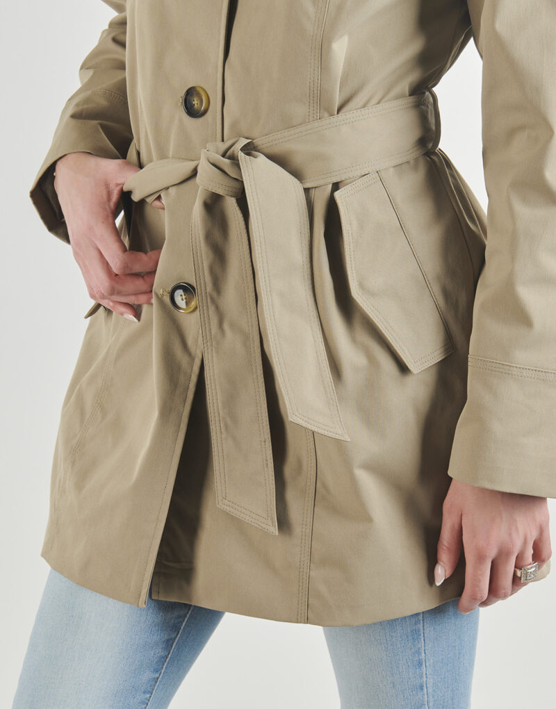 Trench JDY DYISADORA LIFE TRENCHCOAT Beige Trench Femme - 5
