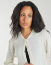 Gilet / Cardigan JDY JDYLUMI LIFE L/S BUTTON Beige Gilet / Cardigan Donna - 5