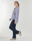 Shirt JDY JDYVESPER L/S LUREX Blue Women's Shirts - 3