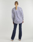 Shirt JDY JDYVESPER L/S LUREX Blue Women's Shirts - 4