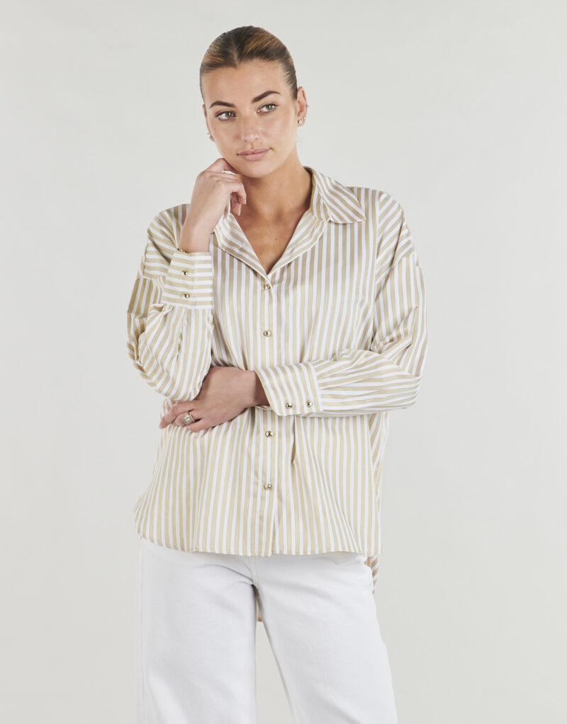 Shirt JDY JDYVESPER L/S LUREX Verde Camicie Donna - 2
