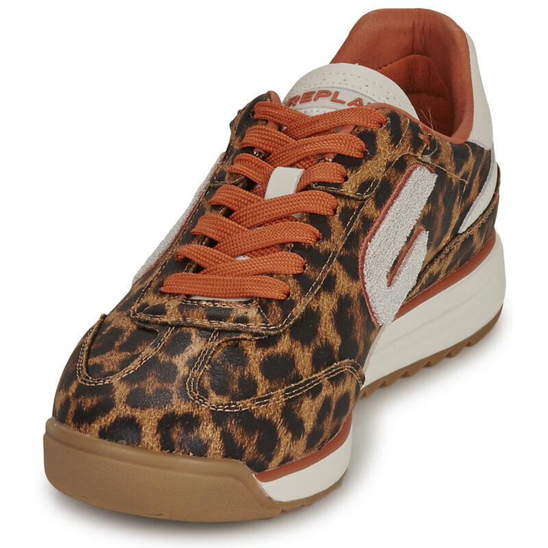 Replay GWSIC-000-C0008S-1367 Braun Sneakers bassa Donna - 3