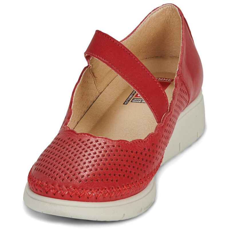 Fluchos FLUVIA Red Women's Flats - 3