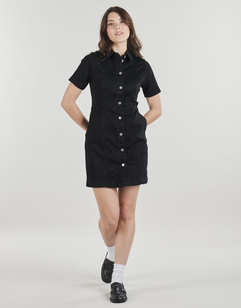 Noisy May NMNISA Schwarzes kurzes Kleid Damen Kurze Kleider - 2