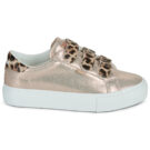 Only ONLDONNA PU METALLIC VELCRO Oro Sneakers basse Donna - 2