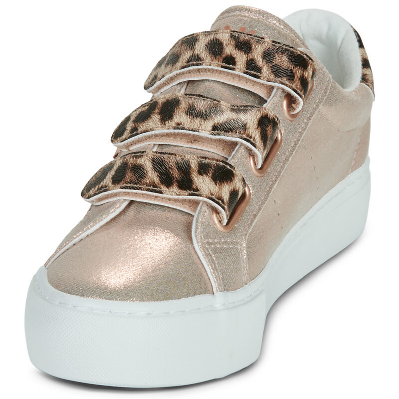 Only ONLDONNA PU METALLIC VELCRO Oro Sneakers basse Donna - 3