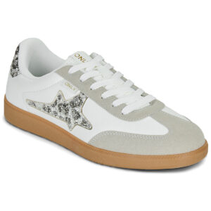 Only  ONLSANDRA SIDE GLITTER  Bianco -  Sneakers basse Donna