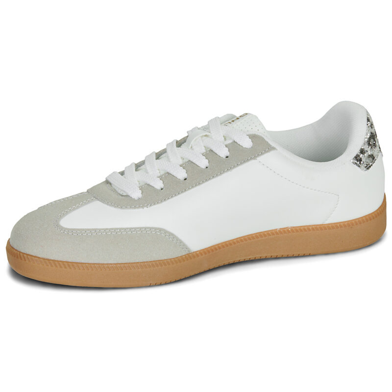 Only ONLSANDRA SIDE GLITTER Bianco Sneakers basse Donna - 4