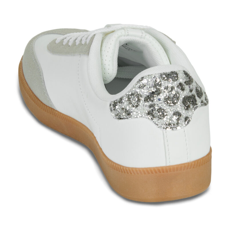 Only ONLSANDRA SIDE GLITTER Bianco Sneakers basse Donna - 5