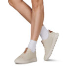 Geox D FLEXTRIDE PLUS Beige Sneakers basse Donna - 8