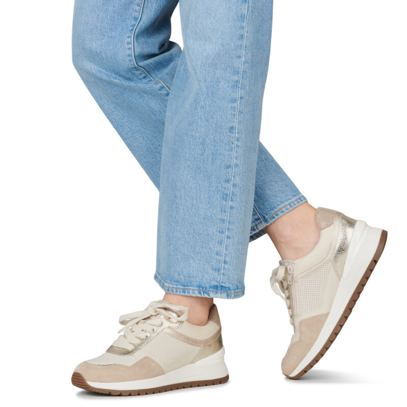 Geox  D DESYA A  Beige -  Sneakers basse Donna - 8