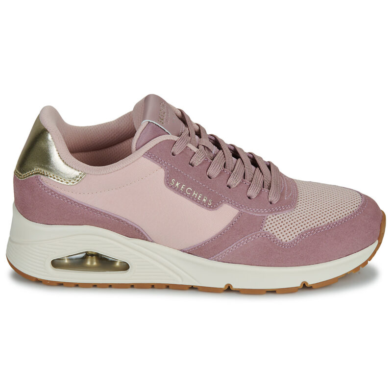 Skechers  UNO  Rosa -  Sneakers basse Donna - 2