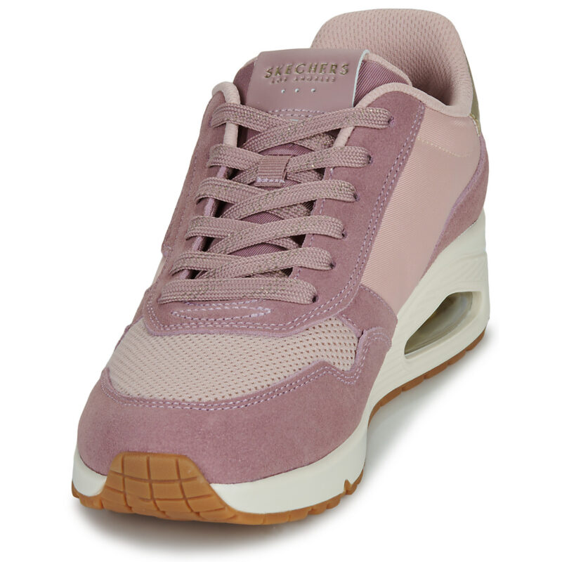 Skechers  UNO  Rosa -  Sneakers basse Donna - 3