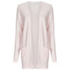 Gilet / Cardigan Vila VIRIL OPEN L/S KNIT Rose Gilet / Cardigan Femme