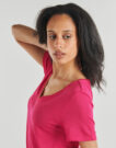 Vila VINOEL Pink T-shirt Women's Short Sleeve T-shirt - 5