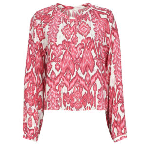 Camicetta  Vila  VIBRIA EVA O-NECK LS TOP  Rosa -  Camicette Donna