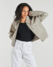 Giubbotto Vero Moda VMFORTUNEFREJ SHORT JACKET Beige Giubbotti Donna - 2