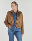 Giubbotto Vero Moda VMJOSE KELLY SHORT JACKET Marrone Giubbotti Donna - 2