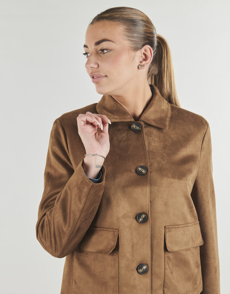 Giubbotto Vero Moda VMJOSE KELLY SHORT JACKET Marrone Giubbotti Donna - 5