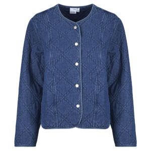 Giubbotto  Vero Moda  VMERA LS QUILTED DNM  Blu -  Giubbotti Donna