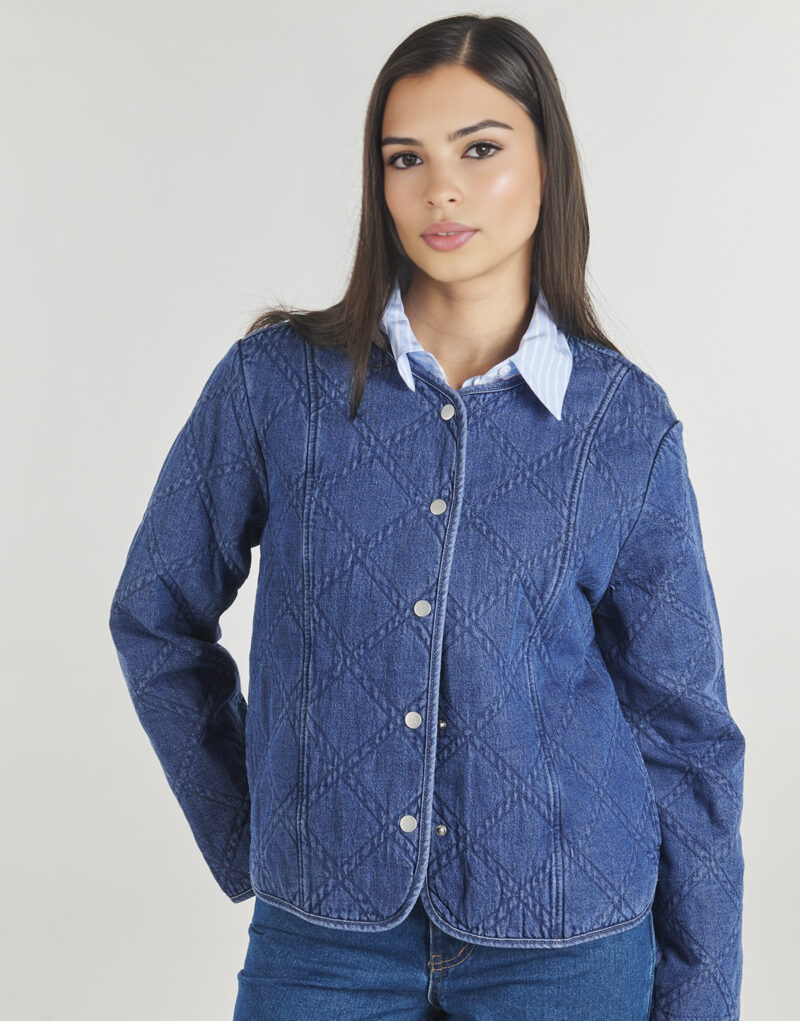 Giubbotto Vero Moda VMERA LS QUILTED DNM Blu Giubbotti Donna - 5