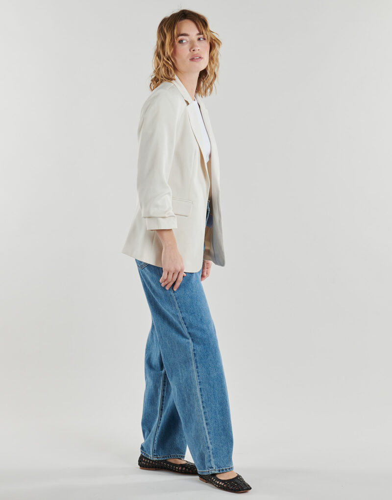 Giacca Vero Moda VMSTEFFI 3/4 SL Bianco Giacche Donna - 3
