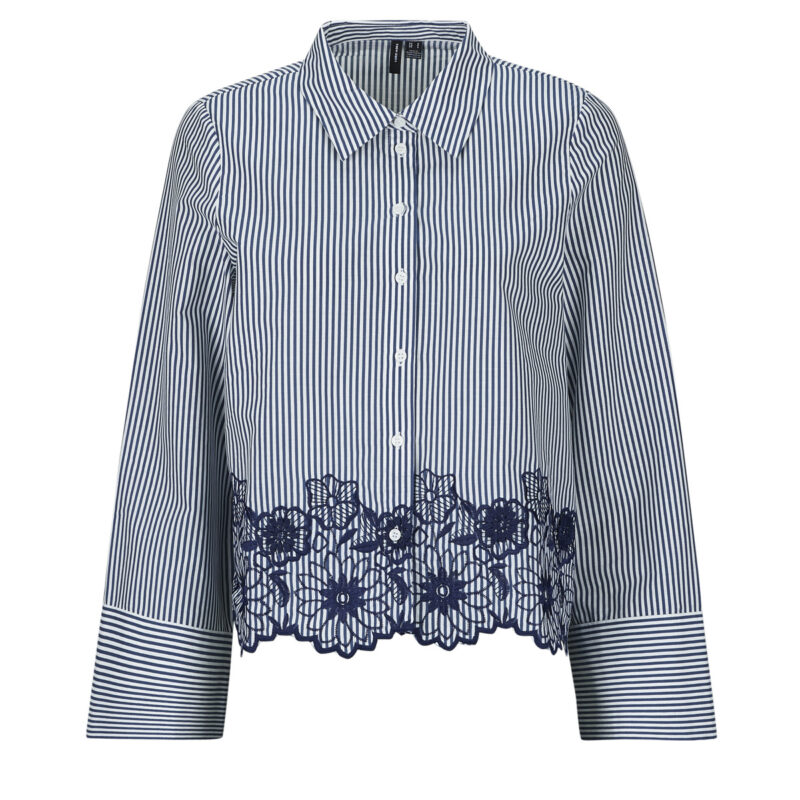 Chemise Vero Moda VMMARY &agrave; manches longues multicolore pour femmes - 1