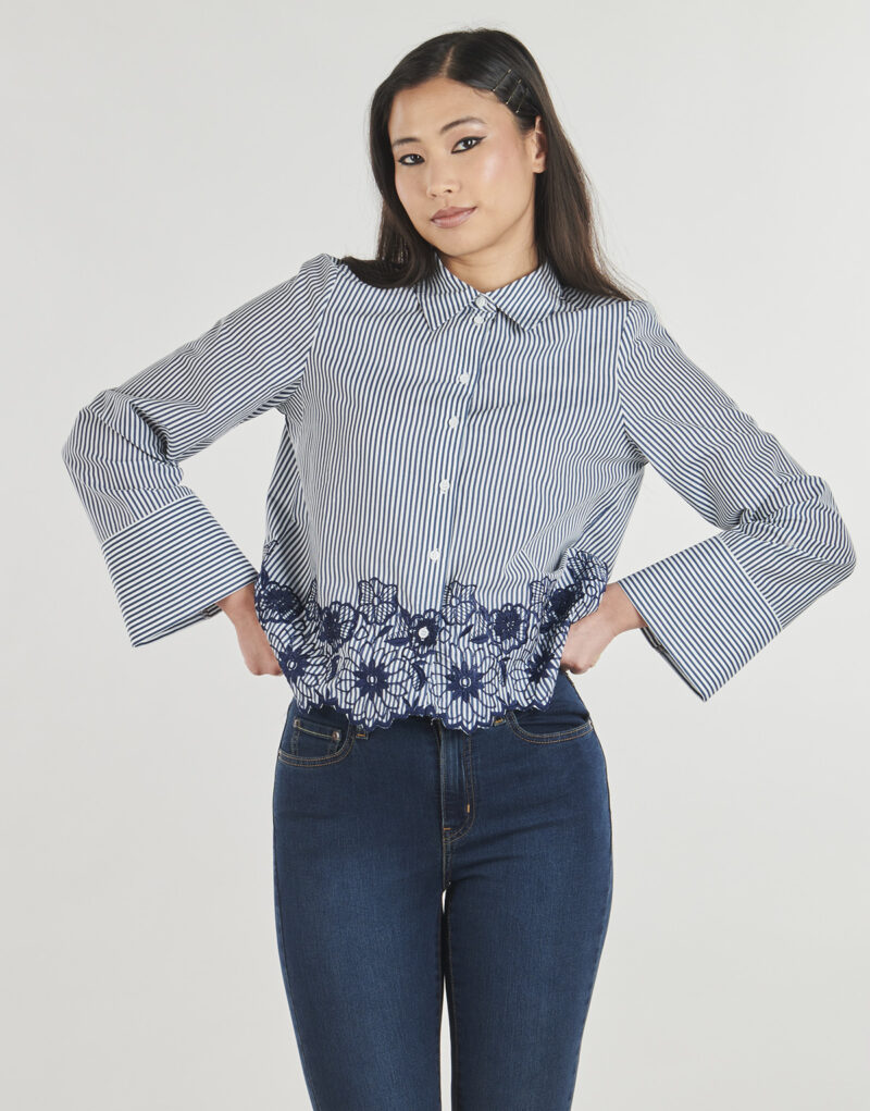 Chemise Vero Moda VMMARY &agrave; manches longues multicolore pour femmes - 2