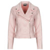Giacca in pelle Vero Moda VMJOSE SHORT FAUX SUEDE Rosa Giacche in pelle Donna