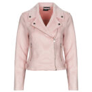 Giacca in pelle Vero Moda VMJOSE SHORT FAUX SUEDE Rosa Giacche in pelle Donna - 1