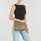 Pieces PCFELIZIA Kaki Borsa a tracolla Donna - 6