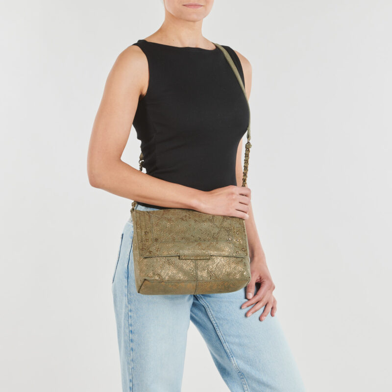 Pieces PCFELIZIA Kaki Borsa a tracolla Donna - 6
